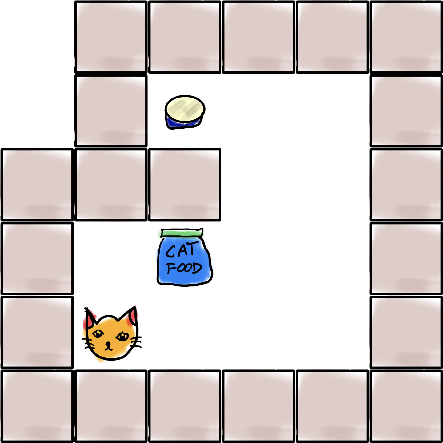 Cat Food Game Screenshot