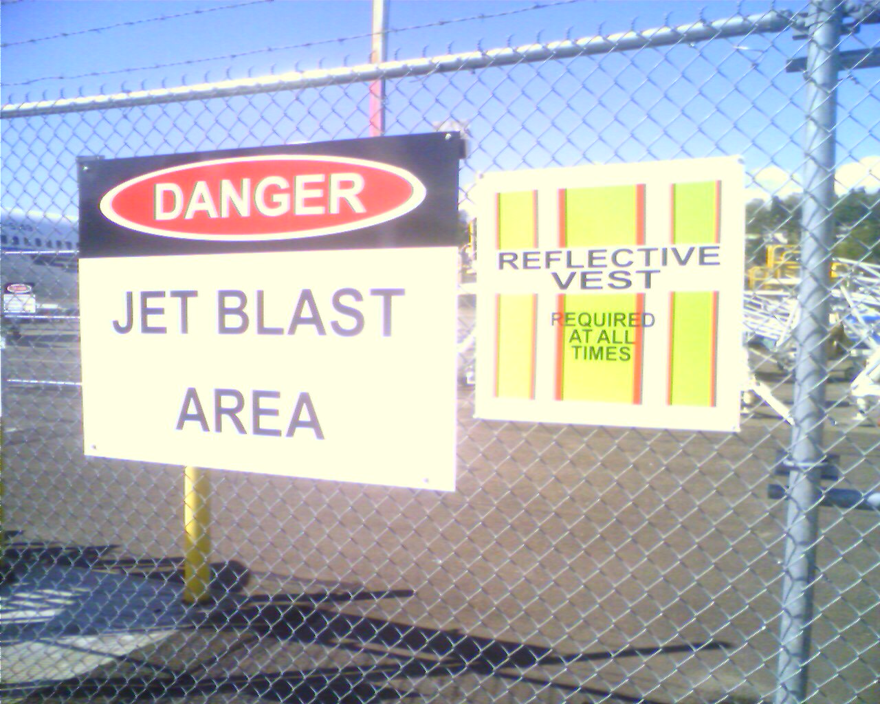 Jet blast