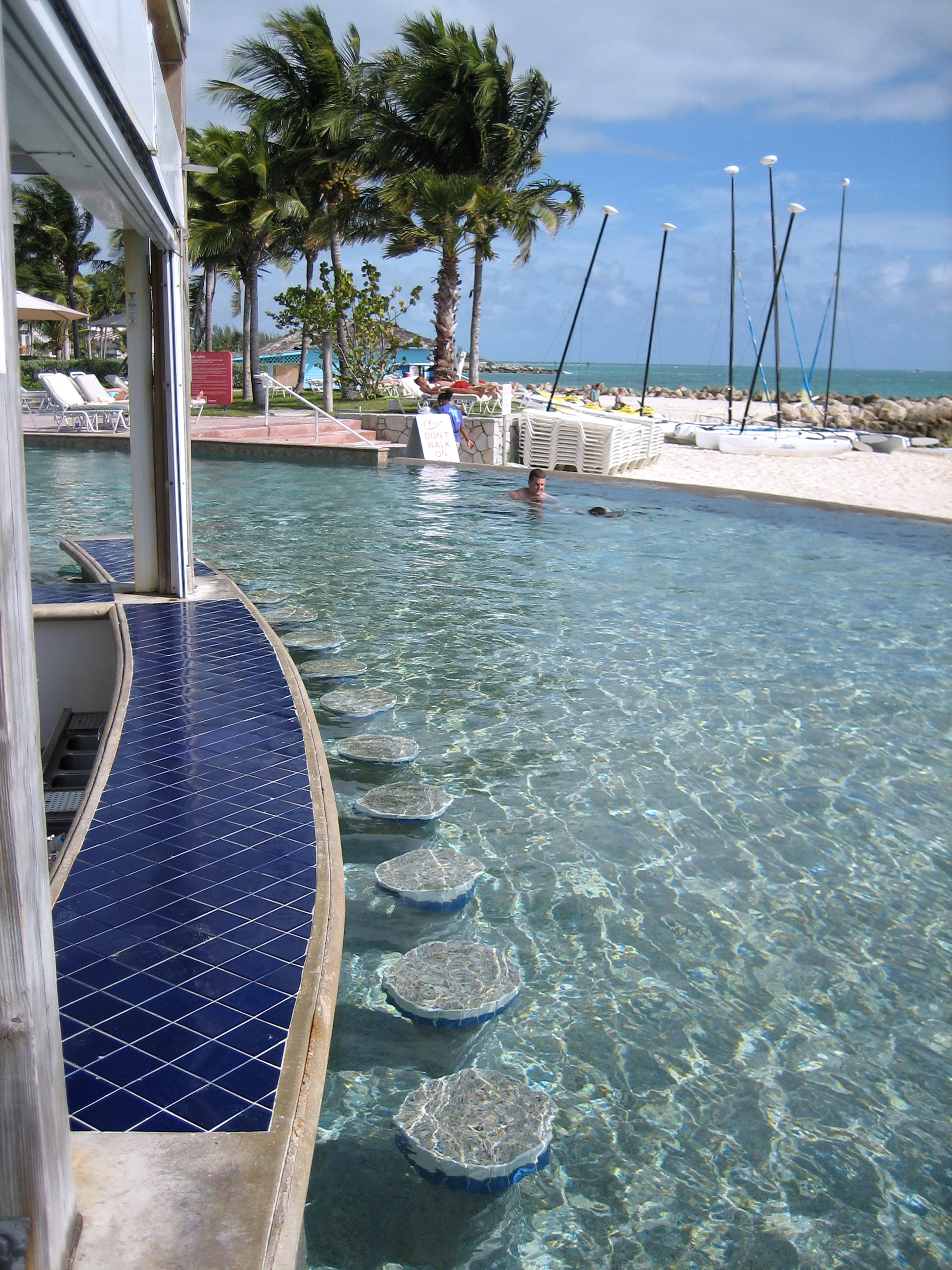 Bar In Pool, Westin Grand Bahama Resort, Bahamas