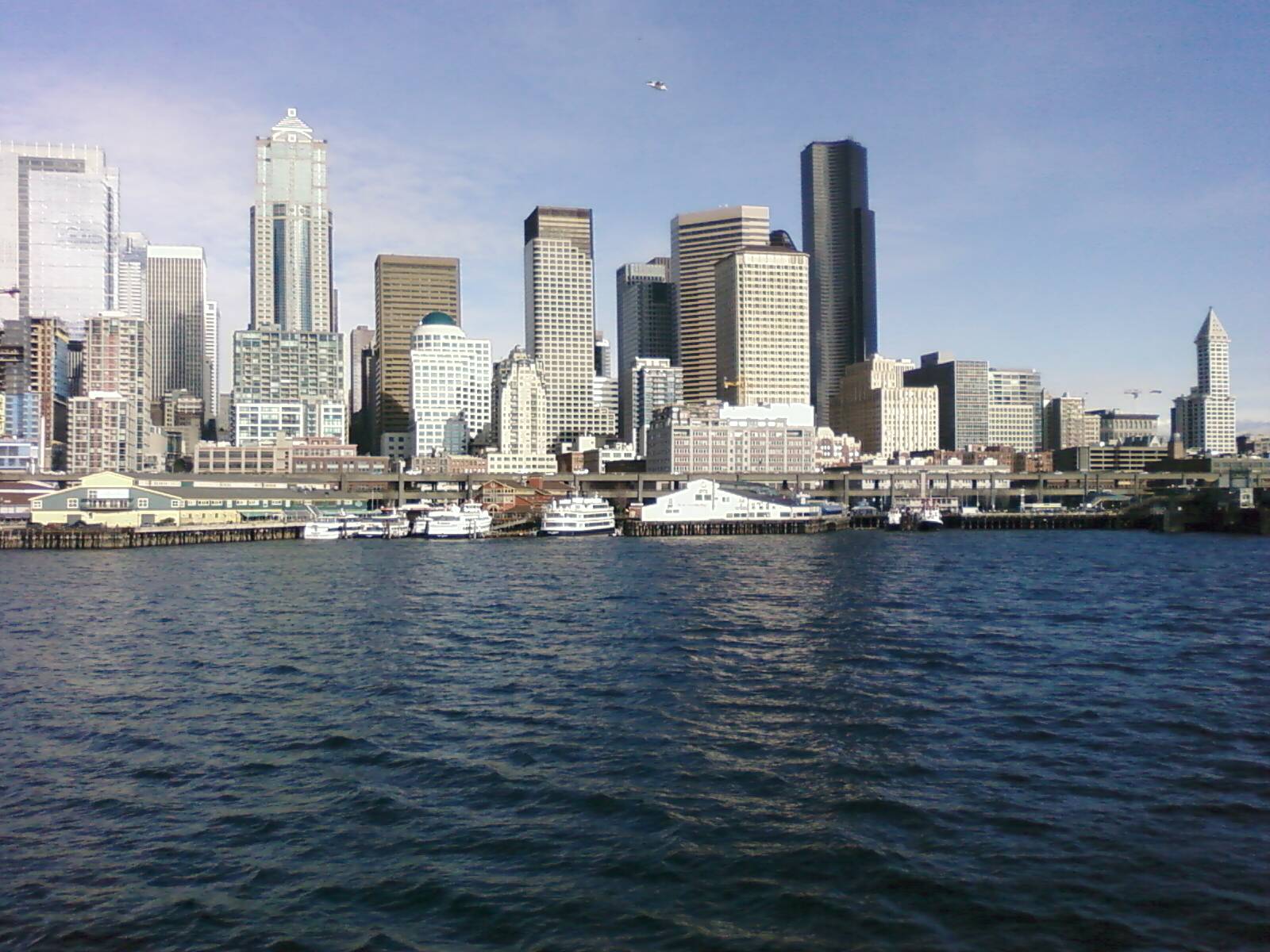 Seattle Skyline (As Seen From Ferry)