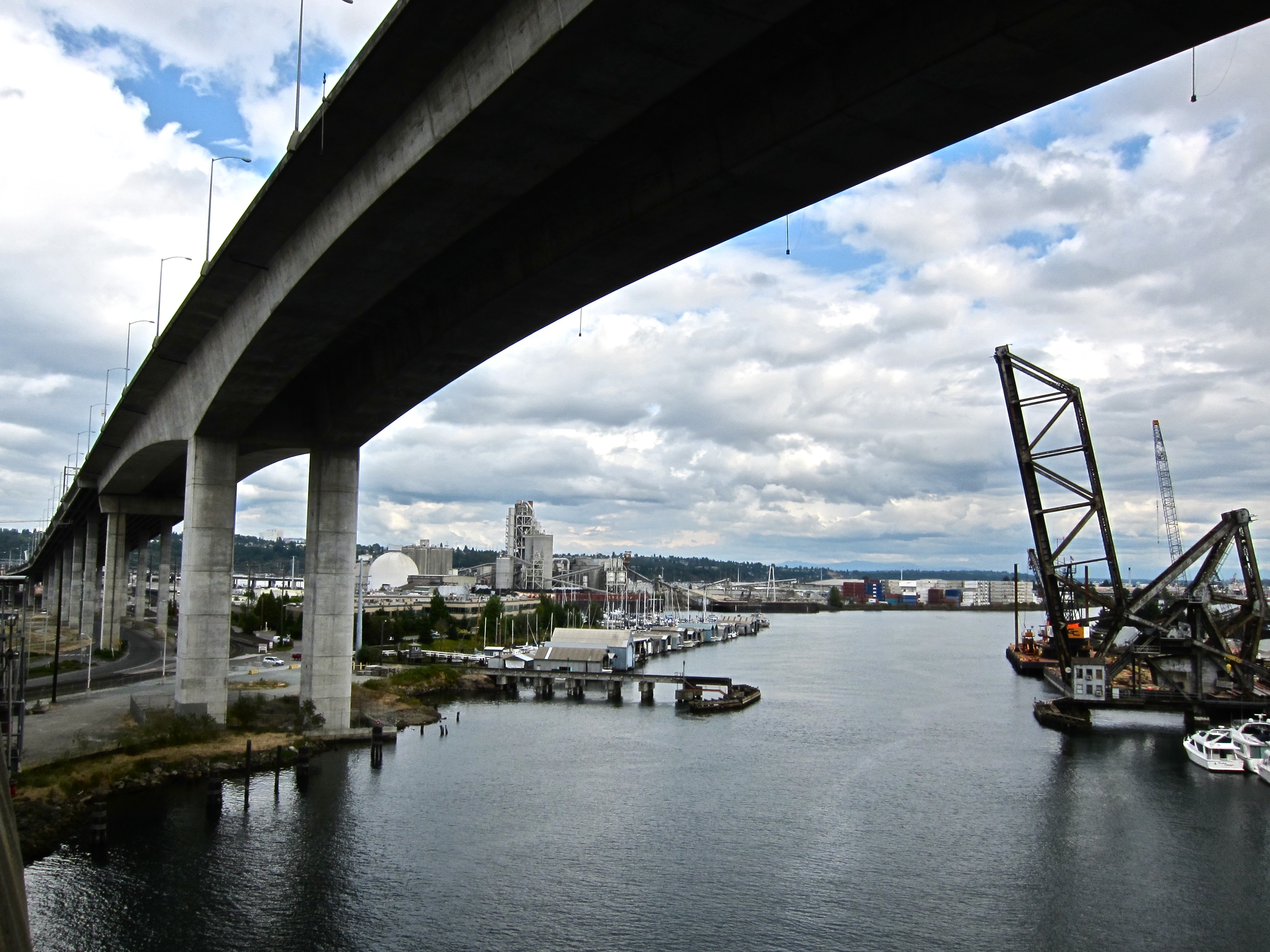 West Seattle Bridge, near Delridge