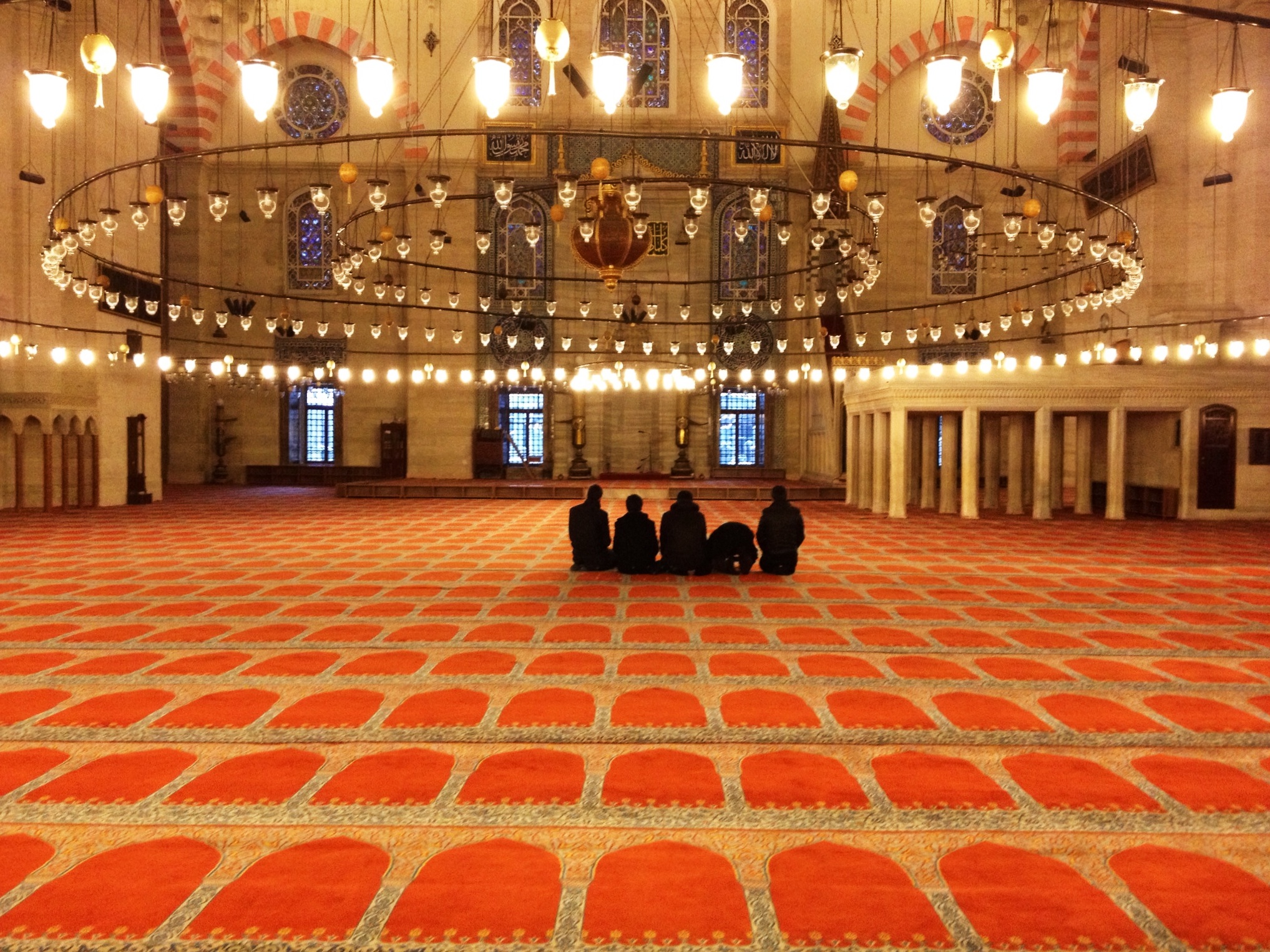 Evening Prayer, Süleymaniye Mosque