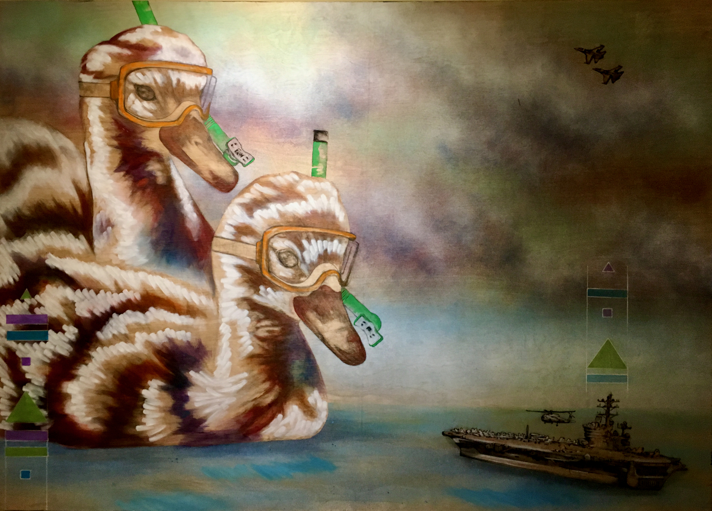 Day 30. <i>Vision</i>. A fairly commonplace vision of naval warfare.